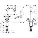 Смеситель для кухни Hansgrohe Logis M32 71283000