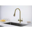 Смеситель для кухни с подключением к фильтру Paulmark Lange La214212-G
