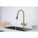 Смеситель для кухни с подключением к фильтру Paulmark Lange La214212-G