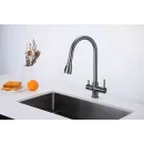 Смеситель для кухни с подключением к фильтру Paulmark Lange La214212-GM