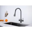 Смеситель для кухни с подключением к фильтру Paulmark Lange La214212-GM