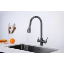 Смеситель для кухни с подключением к фильтру Paulmark Lange La214212-GM