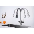 Смеситель для кухни с подключением к фильтру Paulmark Lange La214212-GM