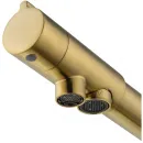 Смеситель для кухни Wonzon & Woghand WW-88458008-BG с подключением к фильтру, золотой матовый