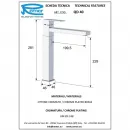 Смеситель для кухни Remer Q-Design QD40