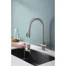 Смеситель для кухни с подключением к фильтру Paulmark Lange La214212-NI