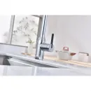 Смеситель для кухни Paulmark Magneto One Ma213188-CR с подключением к фильтру, гибким изливом, хром