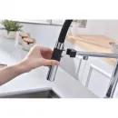 Смеситель для кухни Paulmark Magneto One Ma213188-CR с подключением к фильтру, гибким изливом, хром