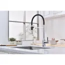 Смеситель для кухни Paulmark Magneto One Ma213188-CR с подключением к фильтру, гибким изливом, хром
