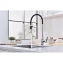 Смеситель для кухни Paulmark Magneto One Ma213188-CR с подключением к фильтру, гибким изливом, хром