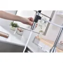 Смеситель для кухни Paulmark Magneto One Ma213188-CR с подключением к фильтру, гибким изливом, хром