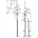 Смеситель для кухни Hansgrohe Talis M54 72803670