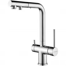 Смеситель для кухни с подключением к фильтру Paulmark Serpentine Se213222-CR