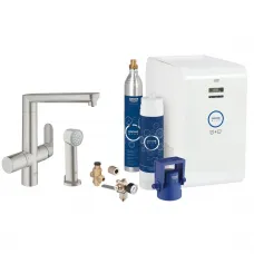 Смеситель для мойки с функцией очистки водопроводной воды Grohe Blue K7 Professional 31355DC1