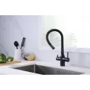 Смеситель для кухни с подключением к фильтру Paulmark Salix Sa213419-418