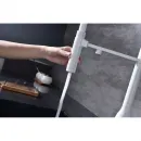 Смеситель для кухни Paulmark Magneto One Ma213188-WH с подключением к фильтру, гибким изливом, белый матовый