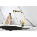 Смеситель для кухни с подключением к фильтру Paulmark Serpentine Se213222-G