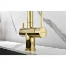 Смеситель для кухни с подключением к фильтру Paulmark Serpentine Se213222-G