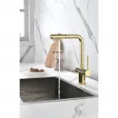 Смеситель для кухни с подключением к фильтру Paulmark Serpentine Se213222-G