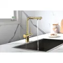Смеситель для кухни с подключением к фильтру Paulmark Serpentine Se213222-G