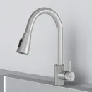 Смеситель для кухни AM.PM X-Joy S F85B07511 CoolStart, с выдвижным изливом, сатин