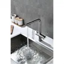 Смеситель для кухни с подключением к фильтру Paulmark Serpentine Se213222-GM