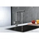 Смеситель для кухни с подключением к фильтру Paulmark Serpentine Se213222-GM