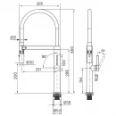 Смеситель для кухни Paulmark Leader Le214101-401