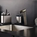 Смеситель для кухни Paini Morgana 73PW579KM никель матовый