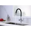 Смеситель для кухни с подключением к фильтру Paulmark Salix Sa213419-CR