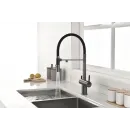 Смеситель для кухни с подключением к фильтру Paulmark Gravity Gr213888-GM