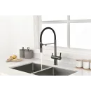 Смеситель для кухни с подключением к фильтру Paulmark Gravity Gr213888-GM