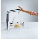 Смеситель для кухни, нержавеющая сталь Hansgrohe Metris Select M71 14883800