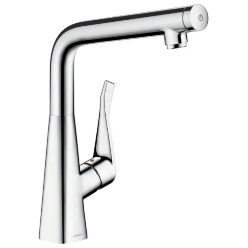 Смеситель для кухни, нержавеющая сталь Hansgrohe Metris Select M71 14883800