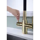 Смеситель для кухни с подключением к фильтру Paulmark Salix Sa213419-G