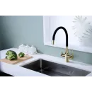 Смеситель для кухни с подключением к фильтру Paulmark Salix Sa213419-G