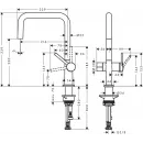 Смеситель для кухни Hansgrohe Talis M54 72807800