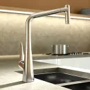 Смеситель для кухни 320 с выдвижным изливом Hansgrohe Metris Select M71 14884800
