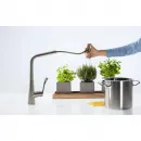 Смеситель для кухни 320 с выдвижным изливом Hansgrohe Metris Select M71 14884800