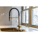 Смеситель для кухни с фильтром Omoikiri Kanto-PVD-LG светлое золото 4994014 + H851P00