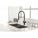 Смеситель для кухни с подключением к фильтру Paulmark Gravity Gr213888-AN