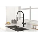 Смеситель для кухни с подключением к фильтру Paulmark Gravity Gr213888-AN