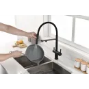 Смеситель для кухни с подключением к фильтру Paulmark Gravity Gr213888-AN