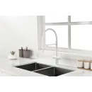 Смеситель для кухни с подключением к фильтру Paulmark Gravity Gr213888-WH