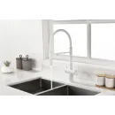 Смеситель для кухни с подключением к фильтру Paulmark Gravity Gr213888-WH