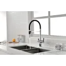 Смеситель для кухни с подключением к фильтру Paulmark Gravity Gr213888-CR
