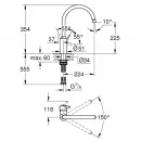 Смеситель для кухни Grohe Concetto 32661003