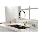 Смеситель для кухни с подключением к фильтру Paulmark Gravity Gr213888-G