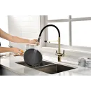 Смеситель для кухни с подключением к фильтру Paulmark Gravity Gr213888-G