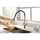 Смеситель для кухни с подключением к фильтру Paulmark Gravity Gr213888-G